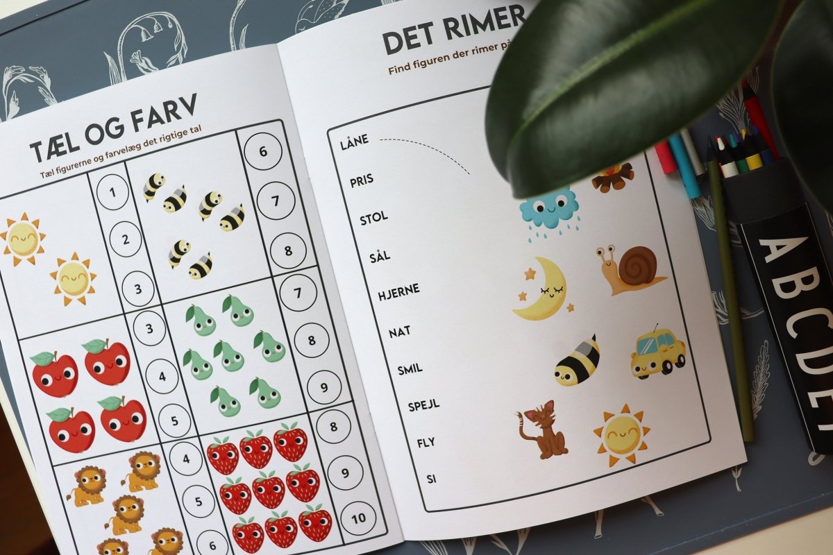 Opgavehæfte - skolestart - LittleUnBox