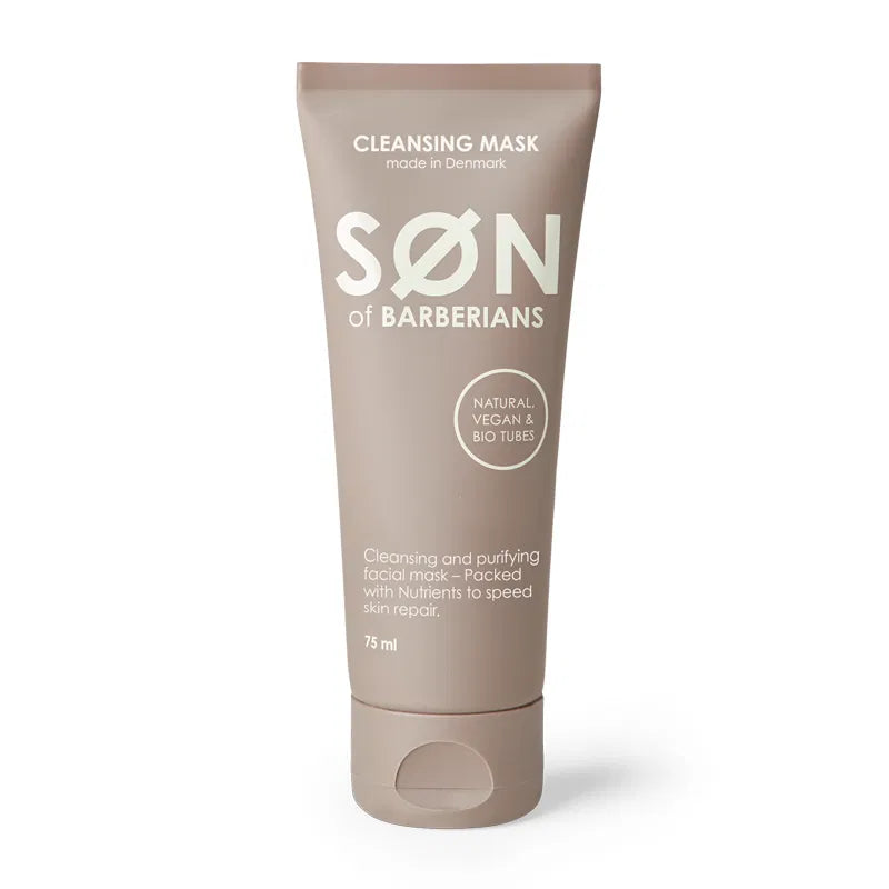 SØN of barberians cleansing mask + gratis travel bag